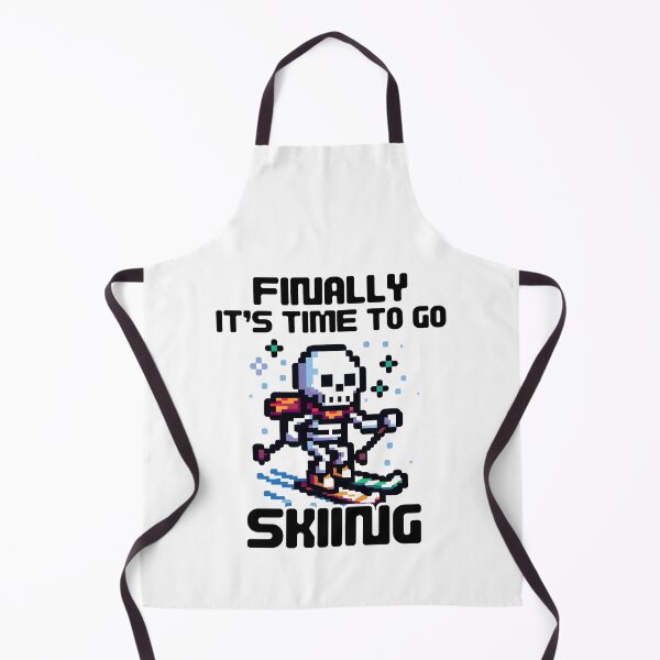 Item preview, Finally It's Time to Go Skiing designed and sold by CuteAndCozyTees.