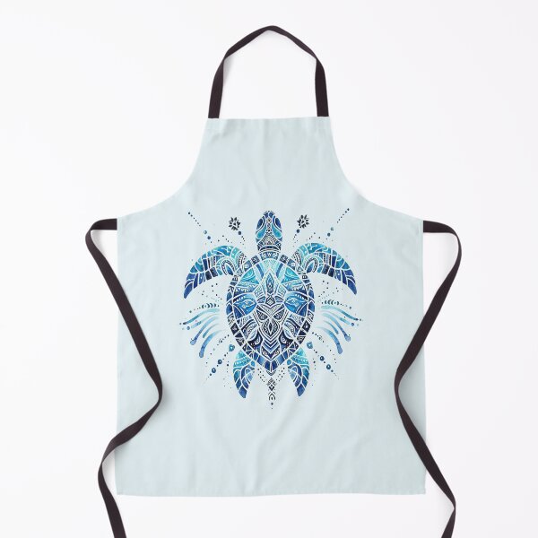 Item preview, Tribal Blue Sea Turtle designed and sold by DivineBovinity.