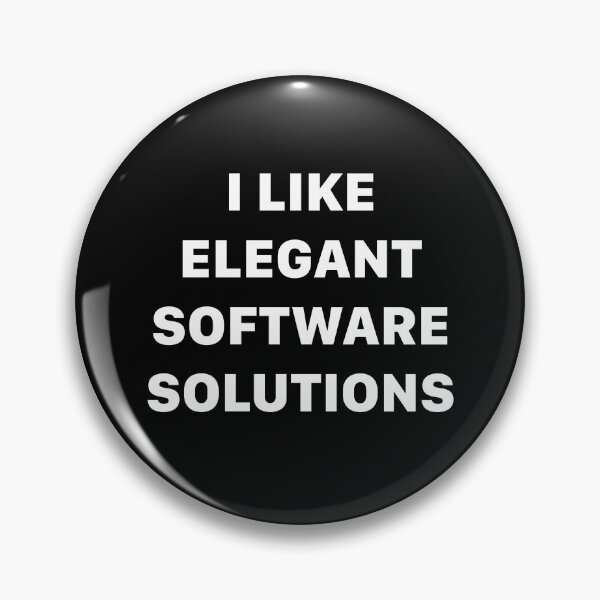 Item preview, I Like Elegant Software Solutions designed and sold by confusedvarmint.