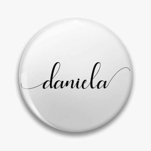 Item preview, Daniela - Custom name on delicate black cursive font designed and sold by To the Lua.