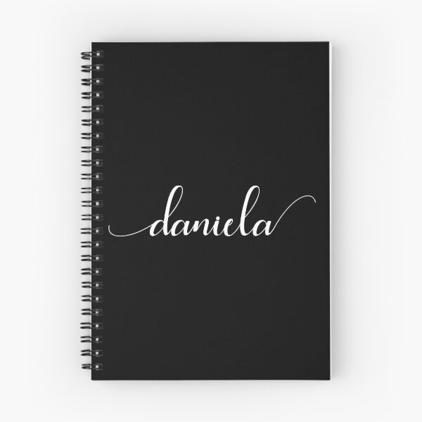 Item preview, Daniela - Custom name on delicate black cursive font designed and sold by To the Lua.