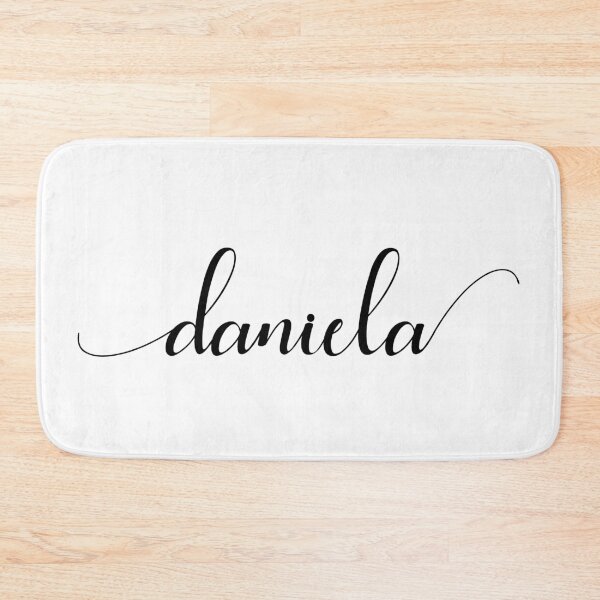 Item preview, Daniela - Custom name on delicate black cursive font designed and sold by To the Lua.