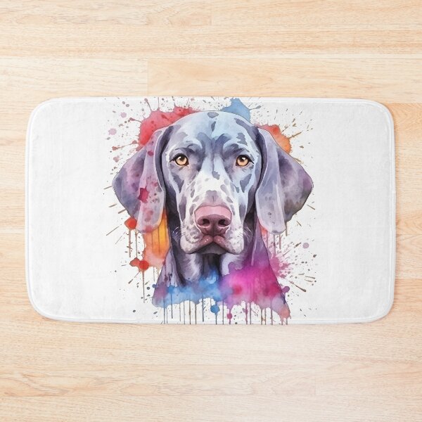 Item preview, Weimaraner | Colorful Watercolor Design #2 designed and sold by MatsurexDesigns.
