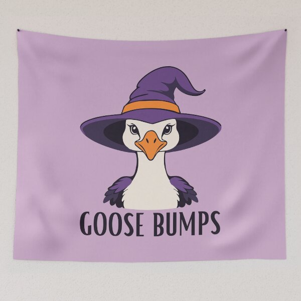 Item preview, Goose Bumps Halloween designed and sold by Magnolia Valley Art.