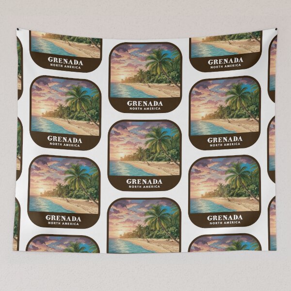 Item preview, Visit Grenada (Travel Destination) designed and sold by RabbitK.