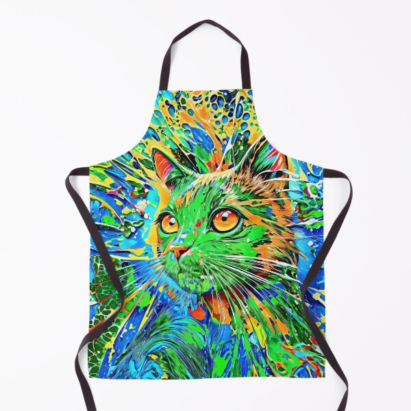 Item preview, Electric Cat Aura: A Chromatic Explosion designed and sold by blackhalt.