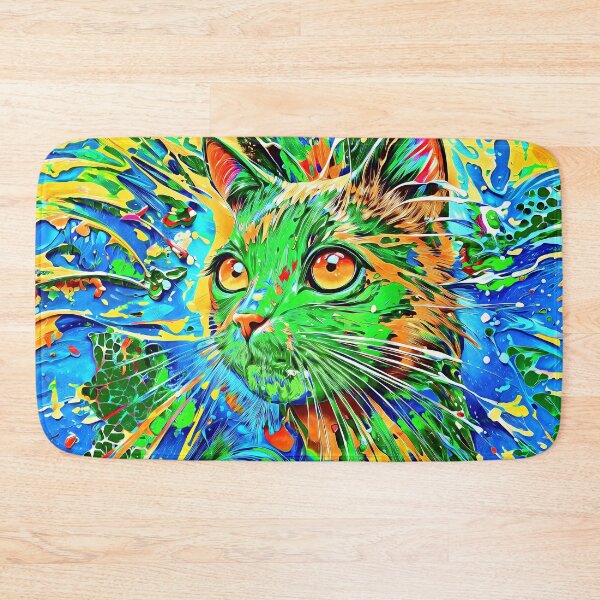 Item preview, Electric Cat Aura: A Chromatic Explosion designed and sold by blackhalt.
