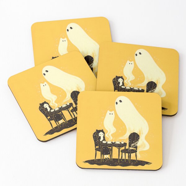 Item preview, Cute Cat Ghost Seance with Adorable Spirits designed and sold by yinyuecreation.