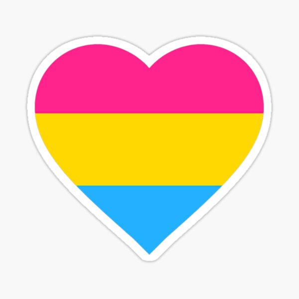 Item preview, Pansexual Pride Heart  designed and sold by meatchild.