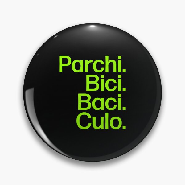Item preview, Parchi. Bici. Baci. Culo. designed and sold by Francesca Patanè.