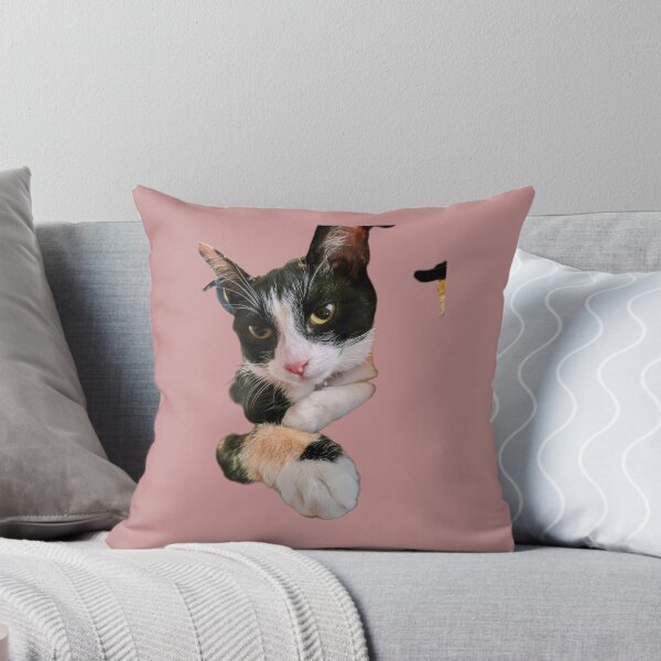 Duchess the Cat Throw Pillow