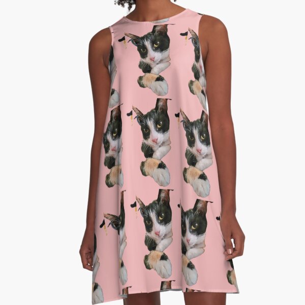 Duchess the Cat A-Line Dress