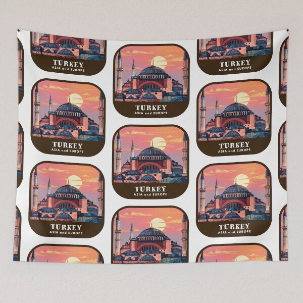 Item preview, Visit Turkey (Travel Destination) designed and sold by RabbitK.