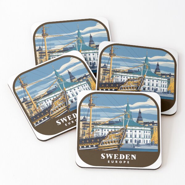Item preview, Visit Sweden (Travel Destination) designed and sold by RabbitK.