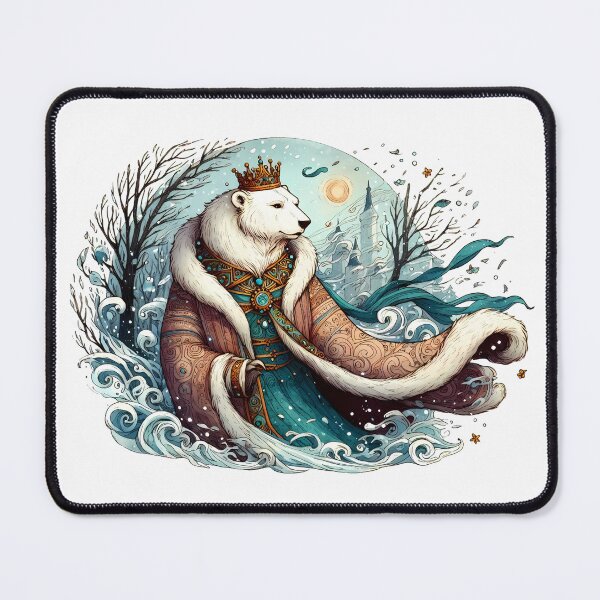 Item preview, Polar Bear King of the North designed and sold by FrozenRoscoe.