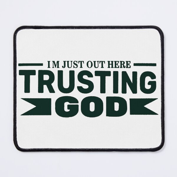 Item preview, Trusting God; designed and sold by StickerApe.
