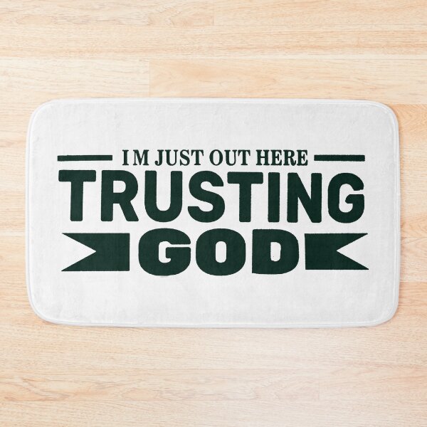 Item preview, Trusting God; designed and sold by StickerApe.