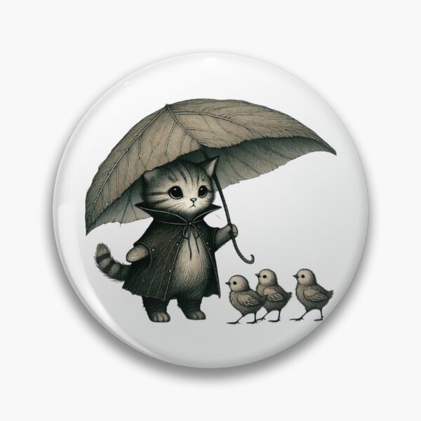 Item preview, Kitten and chicks designed and sold by II0FU5.