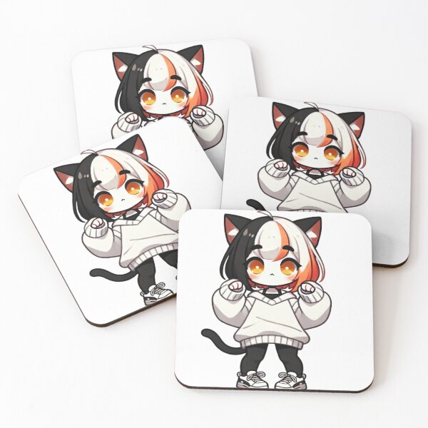 Item preview, chibi Calico cat girl type1 designed and sold by II0FU5.