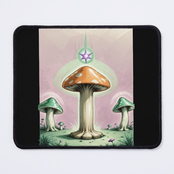 Item preview, Trippy Witchy crystal Magic Mushrooms Alter Sword designed and sold by Arcane Adorable.