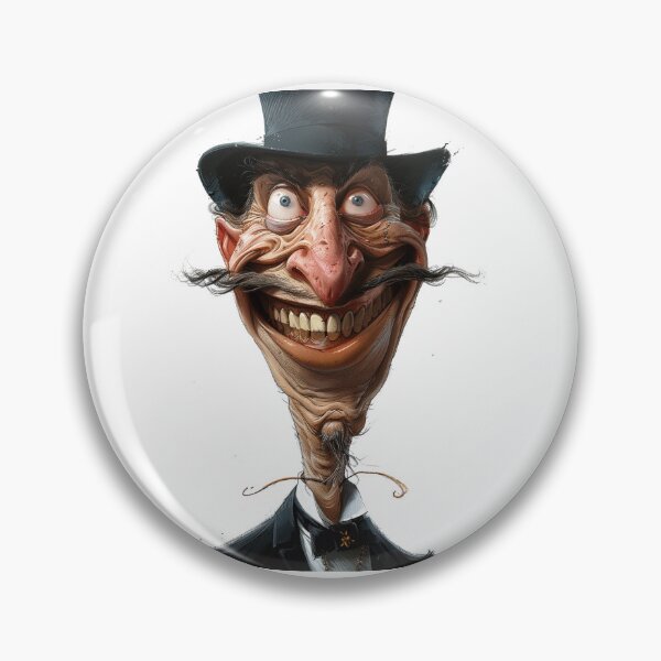 Item preview, Grinning Victorian Gentleman on an Endless Neck (Style 400-0) designed and sold by gimpysticks.
