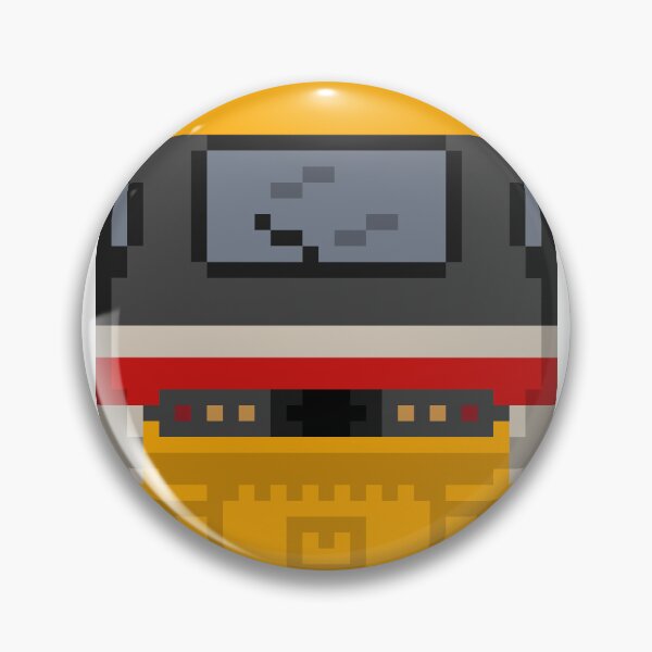 Artikelvorschau, Pixel Art BR Intercity „Swallow“ Klasse 43 „HST“ entworfen und verkauft von Martin's Pixel-Art Corner Store.