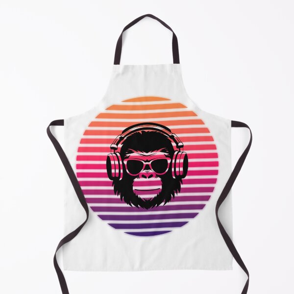 Item preview, Gorilla wearing headphones designed and sold by nmack83.