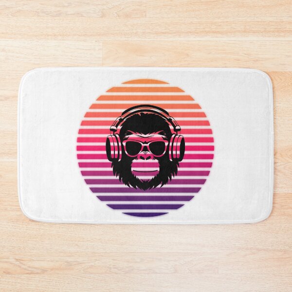Item preview, Gorilla wearing headphones designed and sold by nmack83.