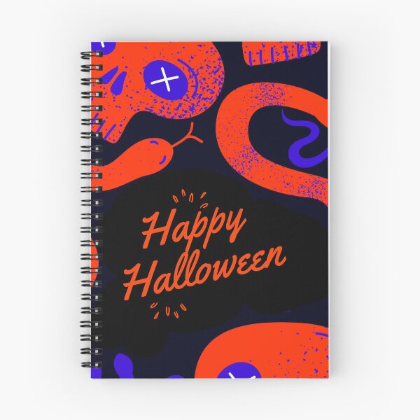 Item preview, Vibrant Skull & Snake Halloween Design designed and sold by FuzzDC.