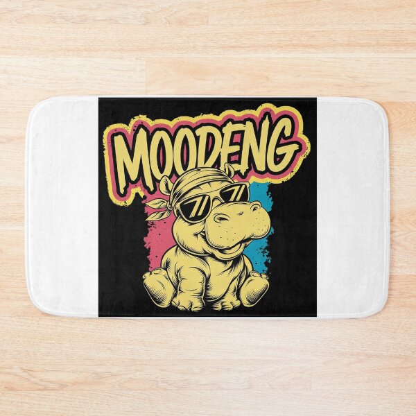 Item preview, Retro Chill Moodeng designed and sold by benjyjump.