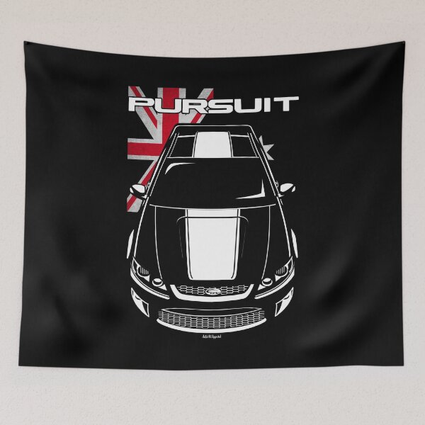Item preview, FPV Pursuit UTE - White Stripe designed and sold by EuroLegends.