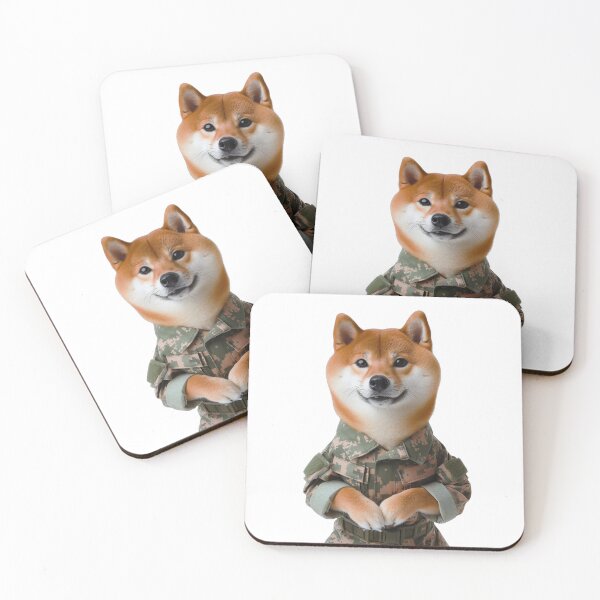 Item preview, Career dog: Shiba Inu soilder designed and sold by Jaruart.