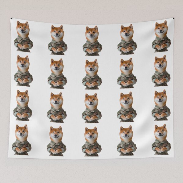Item preview, Career dog: Shiba Inu soilder designed and sold by Jaruart.