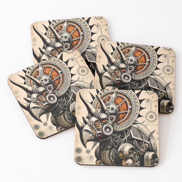 Item preview, Mechanical triceratops designed and sold by JeffriesArtCo.