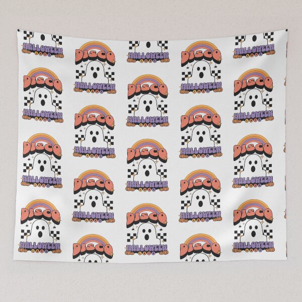 Item preview, DISCO  - Halloween Ghost (Black)  designed and sold by Discothreadz.