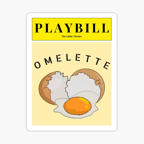 Item preview, OMELETTE the musical designed and sold by tatiananori.