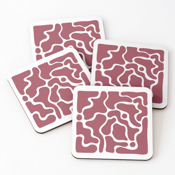 Item preview, Bold Abstract Organic Shapes Boho Style designed and sold by AnnaVioletStore.