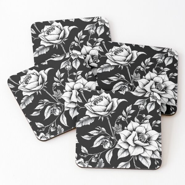 Item preview, Gothic Floral Pattern #7 designed and sold by Kaleidoscope Print.