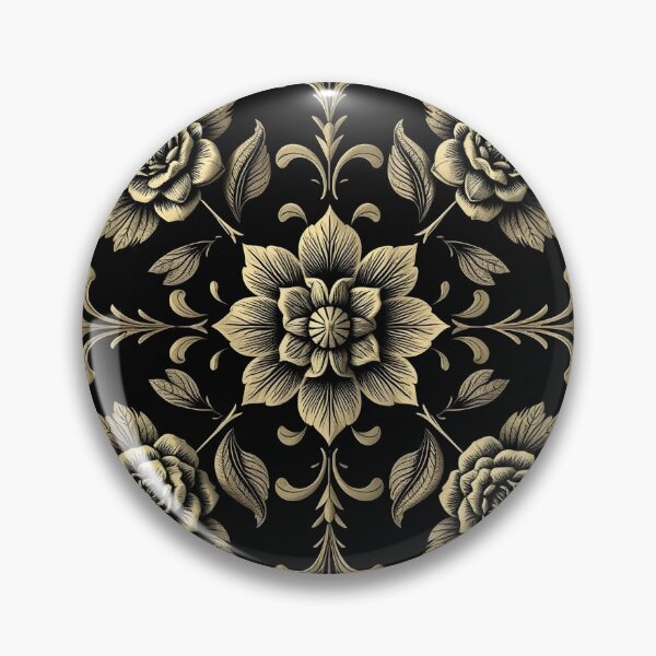 Item preview, Gothic Floral Pattern #9 designed and sold by Kaleidoscope Print.