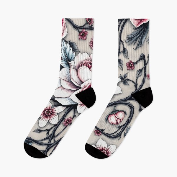 Item preview, Gothic Floral Pattern #10 designed and sold by Kaleidoscope Print.