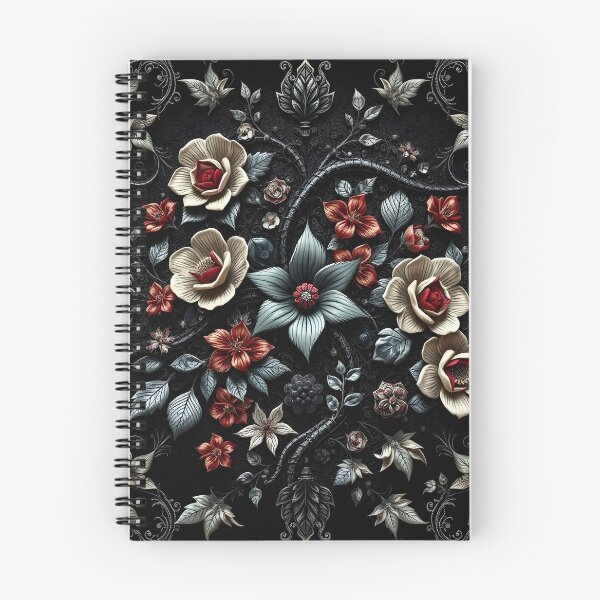 Item preview, Gothic Floral Pattern #12 designed and sold by Kaleidoscope Print.