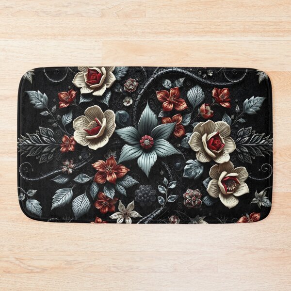 Item preview, Gothic Floral Pattern #12 designed and sold by Kaleidoscope Print.