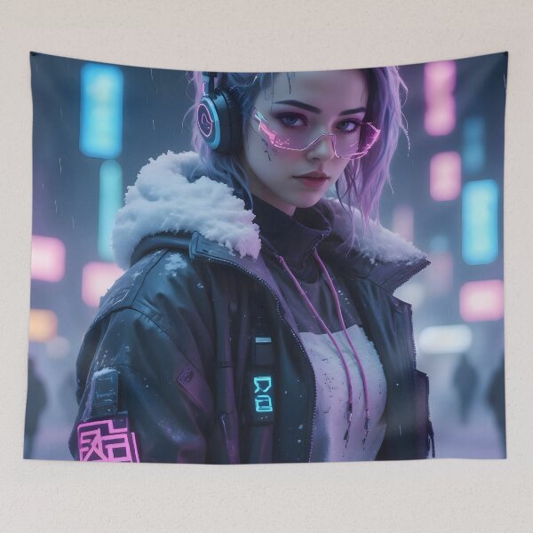 Item preview, Cyberpunk Winter Hacker designed and sold by papi1998.