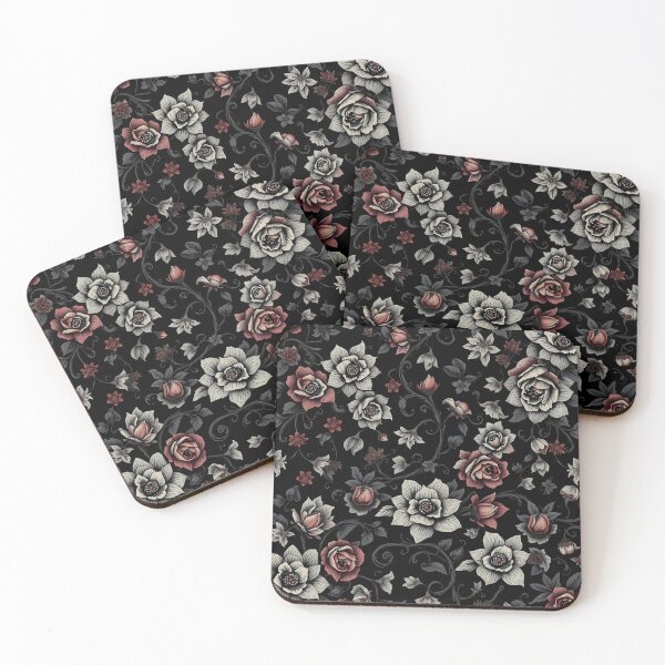 Item preview, Gothic Floral Pattern #17 designed and sold by Kaleidoscope Print.