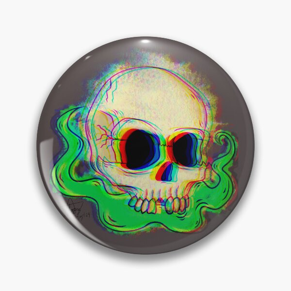 Item preview, Glitch Skull designed and sold by ParadisePrdcts.