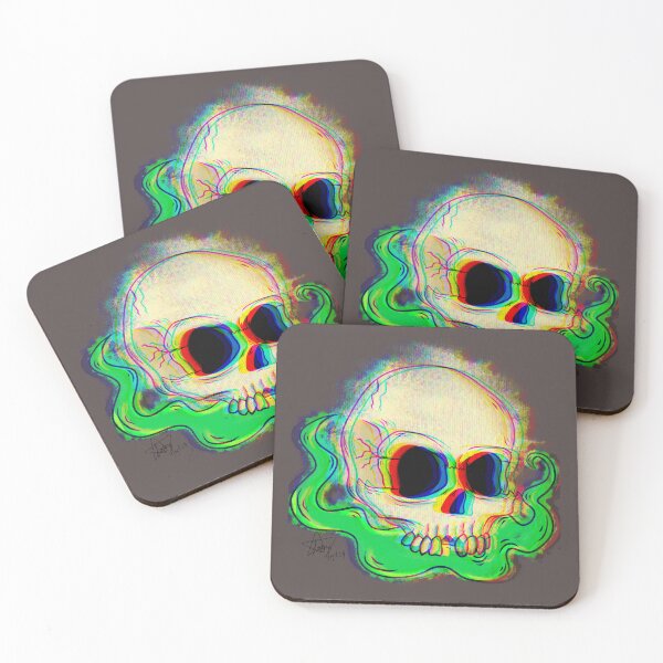 Item preview, Glitch Skull designed and sold by ParadisePrdcts.