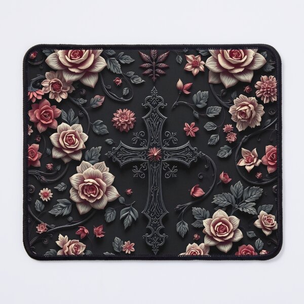Item preview, Gothic Floral Pattern #19 designed and sold by Kaleidoscope Print.