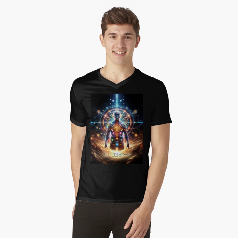 Item preview, V-Neck T-Shirt designed and sold by thomasdatt.