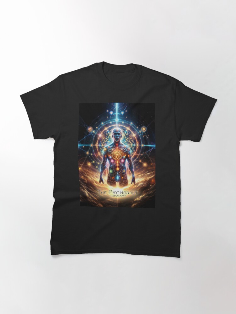 Thumbnail 3 of 7, Classic T-Shirt, The Psychonaut: Ascendant Warrior designed and sold by thomasdatt.