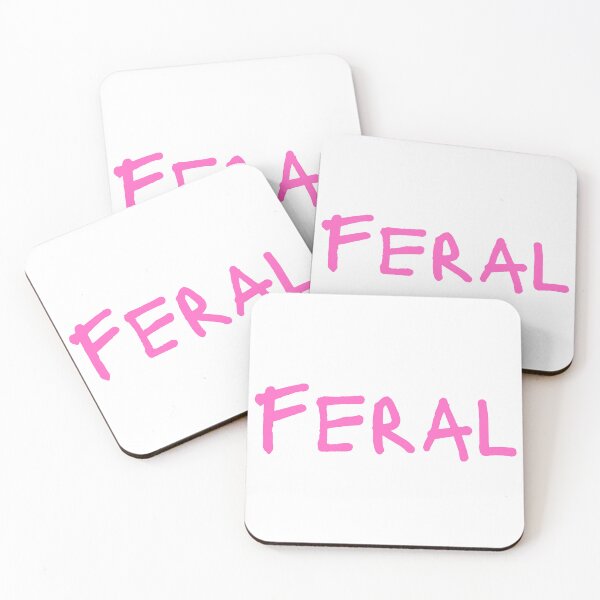 Item preview, Feral tshirt feral gen z slang tee Funny kids gift cool gen z gift t-shirt FERAL kids wild toddler gift mom tshirt toddler mum designed and sold by LaundrySalt.